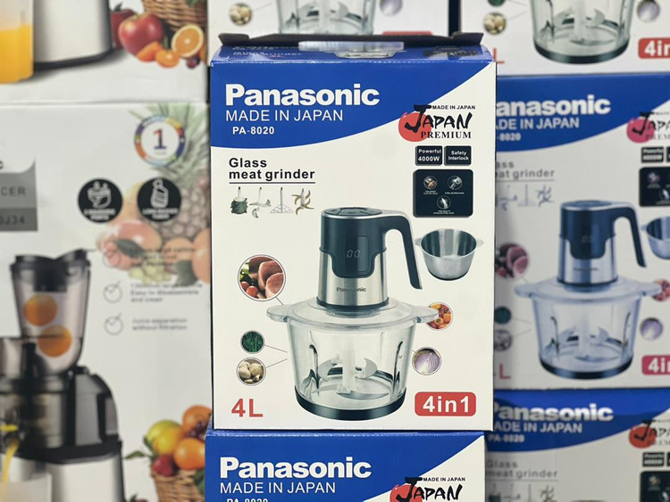 خردکن دوکاسه پاناسونیک مدل PA-8020 ظرفیت ۴ لیتر